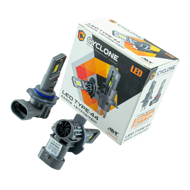 Автолампа LED HIR2 12V Type 44 25W 5000K 6700L радіатор Мукачево - фото 1