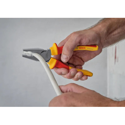 Плоскогубці Bosch Professional, комбіновані, 180 мм, VDE (1.600.A02.NE1) Вінниця - фото 2