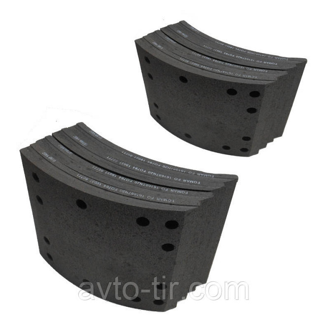 Гальмівні накладки 9036 2-й REM. ROR 419х178 Луцьк - фото 1