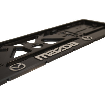 Рамка номерного знака CARLIFE пластик з об'ємними літерами MAZDA (2шт) (24-010) Винница - изображение 2