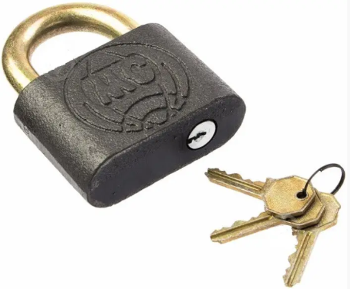 Замок навісний МС Глобус 3 ключа Харків - фото 2