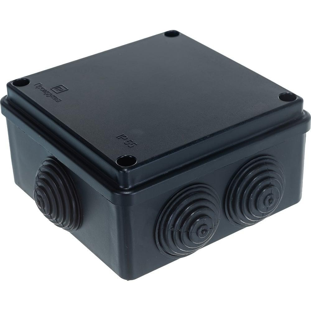 Коробка розподільча РК2 зовнішня чорна 85*85 Харків - фото 1