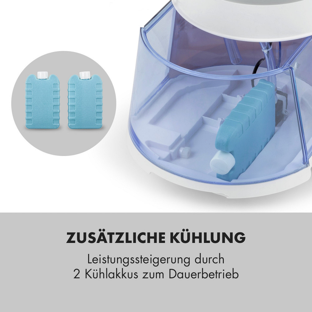 Skyscraper Ice Вентилятор воздухоохладителя 4-в-1 210 м³/ч 30 Вт осцилляционный мобильный пульт дистанционного Ровно - изображение 3