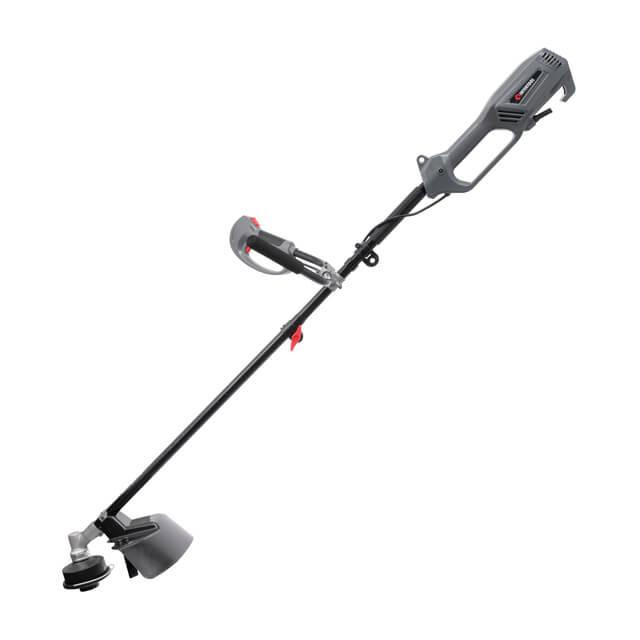 Тример електричний, 1,2 кВт, 7500 об/хв, ширина зрізання 255/380 мм, плавний пуск, котушка + 3-лопатевий ніж INTERTOOL DT-2246 Київ - фото 2