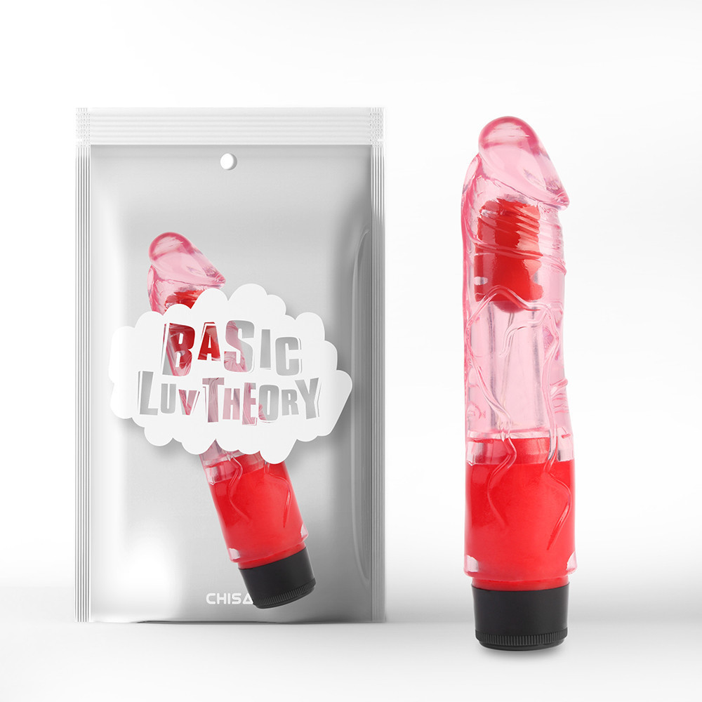 Вибратор реалистичный Chisa Basic Luv Theory Realistic Vibe, красный Sex Aura Киев - изображение 2
