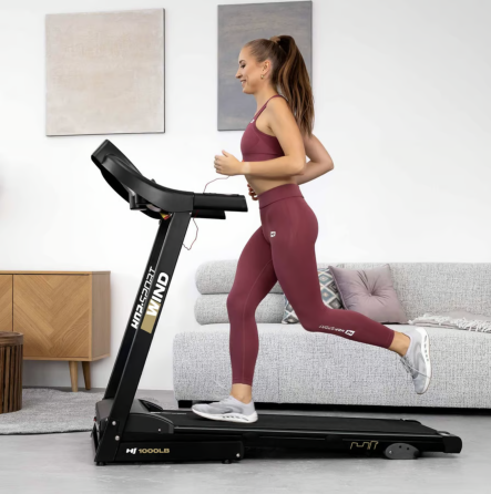 Беговая дорожка Hop-Sport HS-1000LB Wind серый Киев