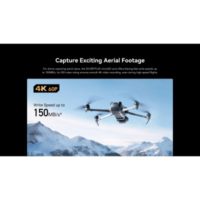 Карта пам&apos;яті Lexar 64GB microSDXC class 10 UHS-I U3 V30 A2 Professional Silver (LMSSIPL064G-BNANG) Вінниця - фото 3