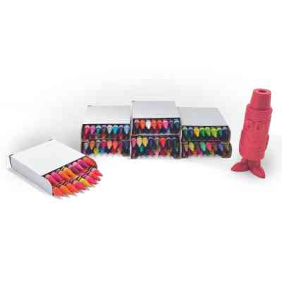 Карандаши цветные Crayola воскові, 120 шт зі стругачкою (52-6920) Винница