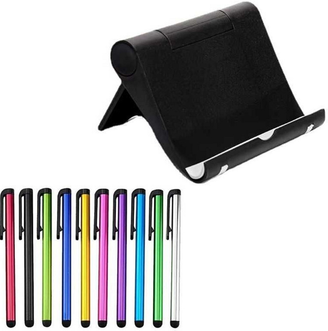 Безпроводная Bluetooth Клавиатура с мышью, стилус, подставка! Киев - изображение 8