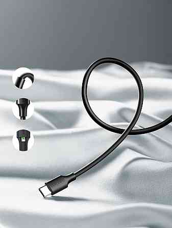 Кабель USB 2.0 AM-Type-C M, 1.5 м, 60W Nickel Plating Чорний, US287 UGREEN Вінниця