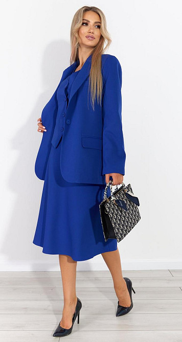 Костюм-трійка в гарному кольорі Київ - фото 4