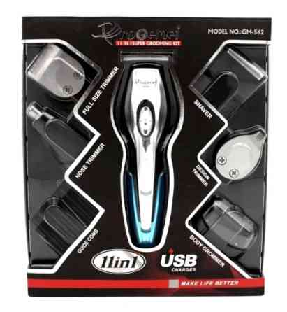 Машинка для стрижки Gemei GM-562 Стайлер 11 в 1 Київ
