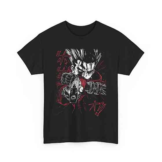 Футболка аниме Тригун Васх Стампеде Моон оверсайз (S/M/L) Черний AnimeJ0627 Днепр