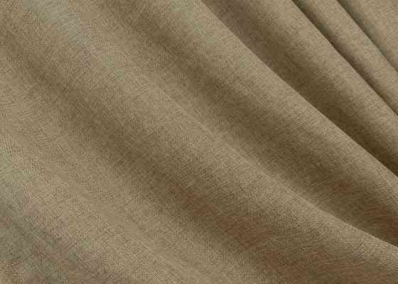 Комплект штор VR-Textil Льон Мішковина 100х270 2шт і Тюль 400х270 673ш-1790т Капучино з білим 71-063/2 Київ