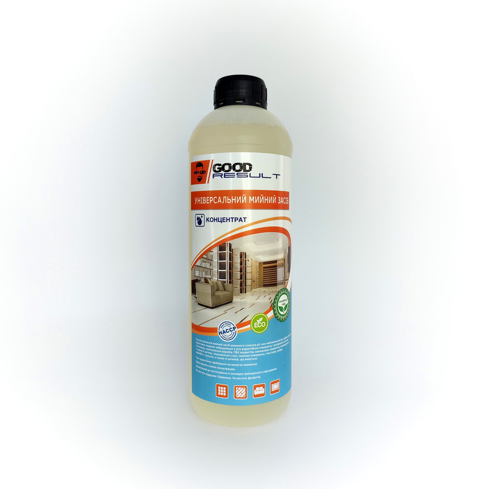 Концетрований універсальний мийний засіб GOOD RESULT 1л Павлоград - фото 3