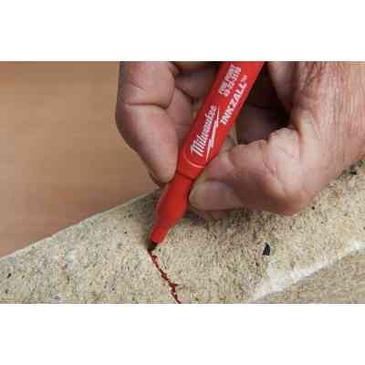 Набор маркеров Milwaukee INKZALL ультра-тонкий, синий, красный, зеленый, черный, 4шт (48223106) Винница