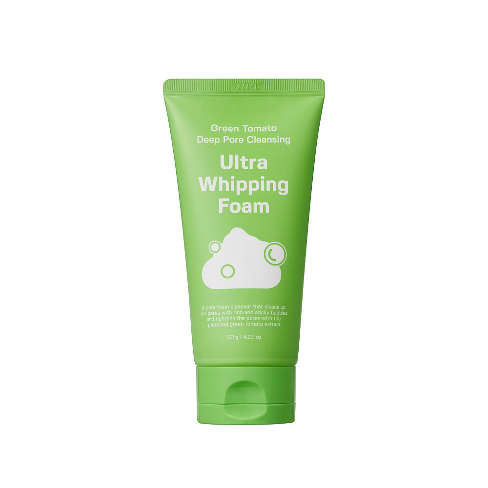 Пенка для очистки пор Green Tomato Deep Pore Cleansing Ultra Whipping Foam Sungboon Editor 120 г Киев - изображение 4
