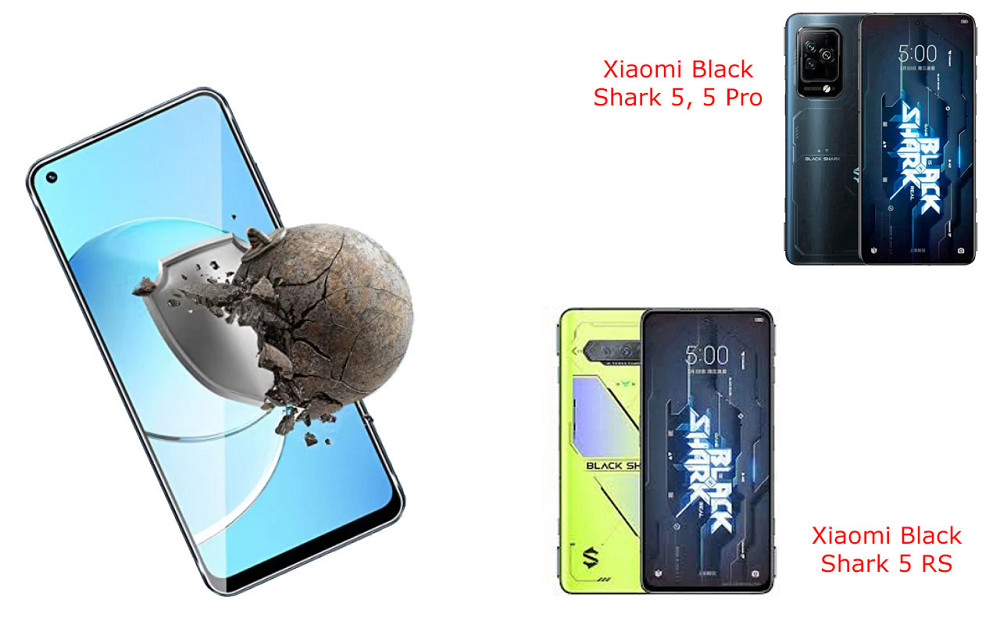 Защитное стекло DefenzoGlass для Xiaomi Black Shark 5, 5 Pro, 5 RS – двойная прочность Киев - изображение 3