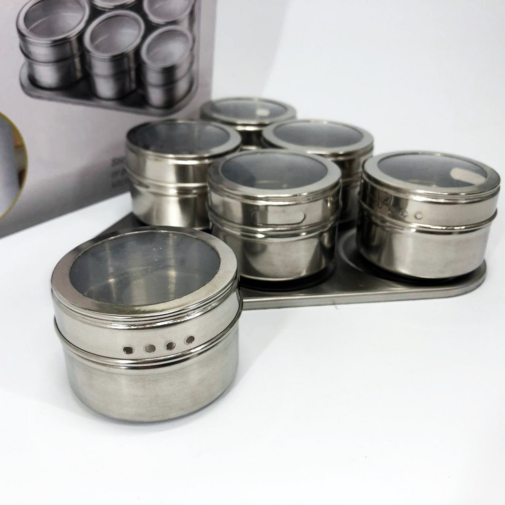 Столовый набор для специй на кухню MAG-745, Баночка для трав и специй Колбы ZW-66 Львов - изображение 2