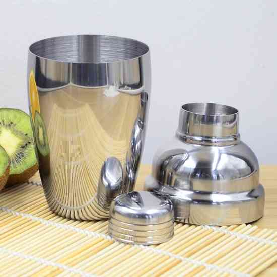 Шейкер для коктейлів металевий 350 мл Вінниця