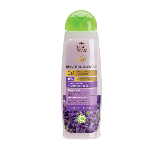 Шампунь-бальзам 500мл Альпійська лаванда Злато Трав Житомир