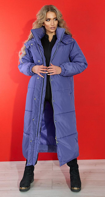 Тепле довге пальто (44) Київ - фото 2