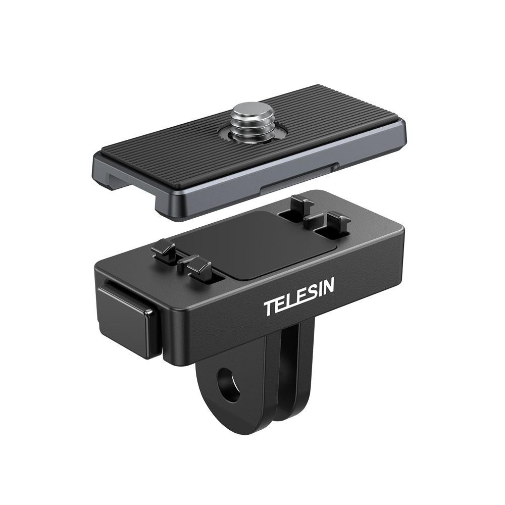 Адаптер резьбы 1/4 Insta360 X5/X4 быстросъемный Ace Pro Telesin S7-JBK-18-TIS Киев - изображение 1