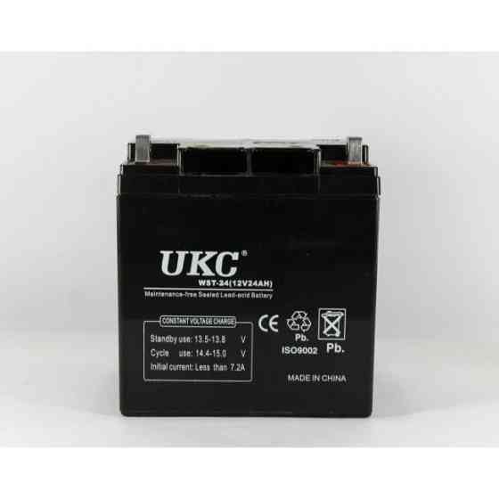 Акумулятор AGM 12V 24Ah BATTERY для ДБЖ, UPS, резервного живлення та пристроїв з високим струмом Одеса