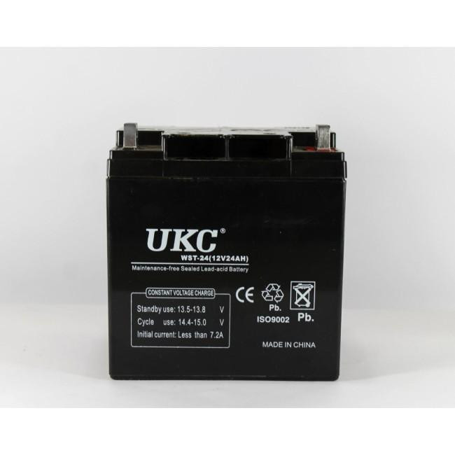 Акумулятор AGM 12V 24Ah BATTERY для ДБЖ, UPS, резервного живлення та пристроїв з високим струмом Одеса - фото 2