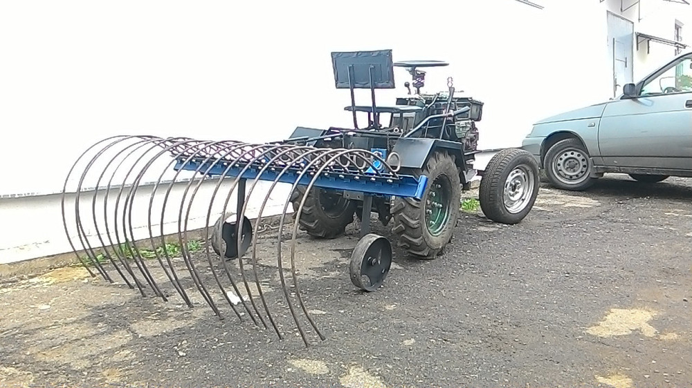 Граблі механічні (до мототрактора) (ГР2) Харків - фото 8