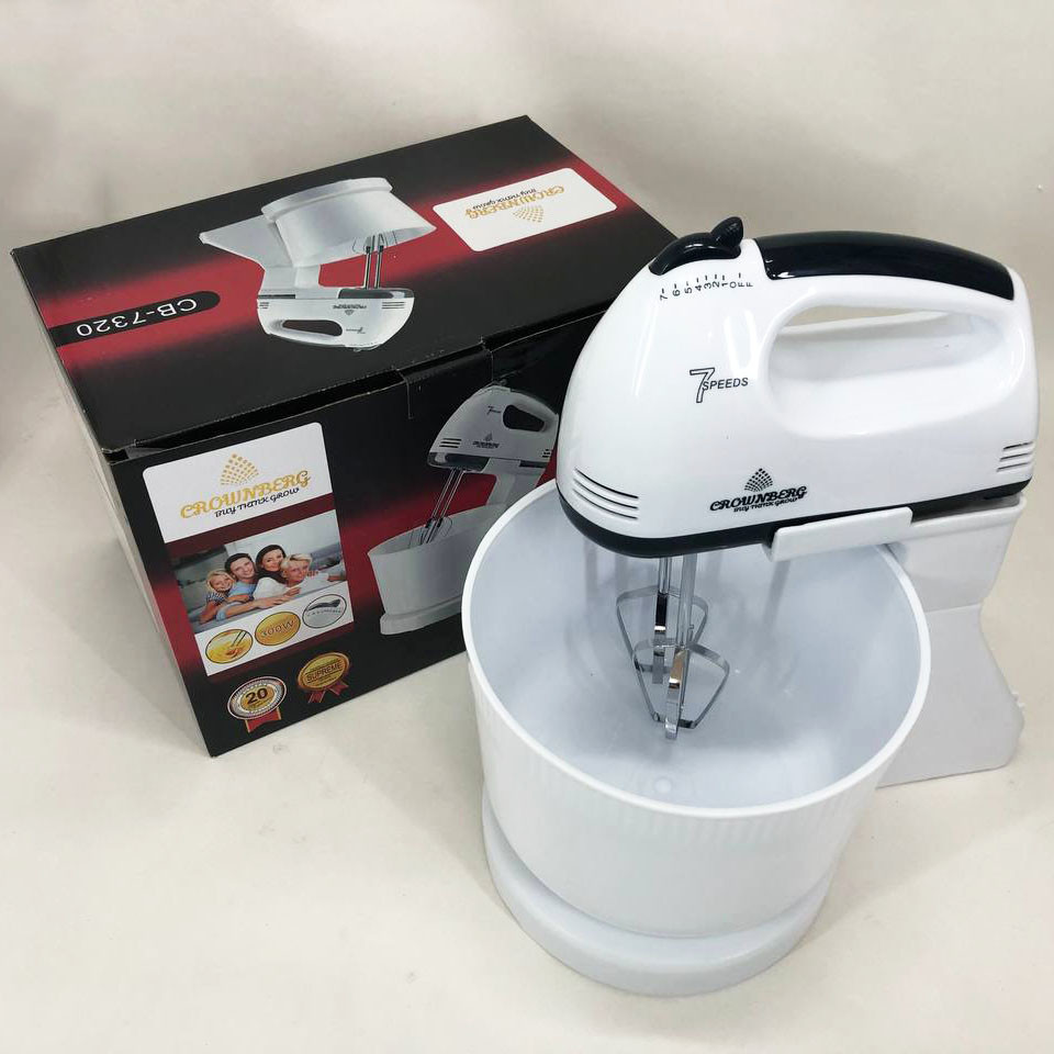 Миксер с высокой мощностью, Миксер кухонный помощник Двухвенчиковый для кухни YT-72 Львов - изображение 7