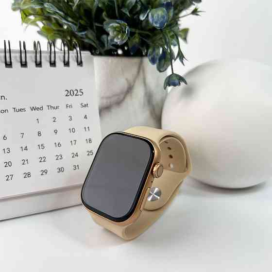 Смарт-годинник W&O X10 с AMOLED экраном, золотой Киев