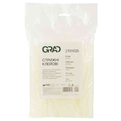 Клеевые стержни Grad 8×200мм 1кг прозрачные (2701025) Винница