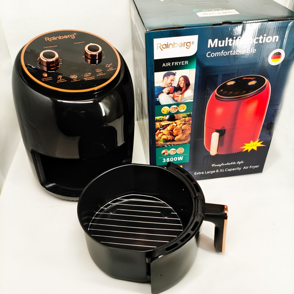Міні фритюрниця Rainberg RB-2318 3800Вт 8.5л, Фритюрниця з функцією смаження без олії TV-83 Львів - фото 7