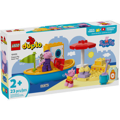 Конструктор LEGO DUPLO Peppa Pig Морська прогулянка Пеппи на човні (10432) Вінниця - фото 1