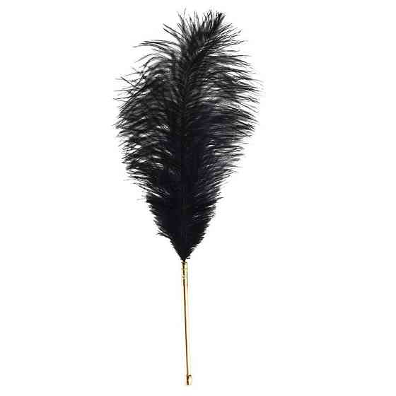 Щекоталка LOCKINK SEVANDA Natural Peacock Flirting Feather Tickler, перо павлина Sex Aura Киев
