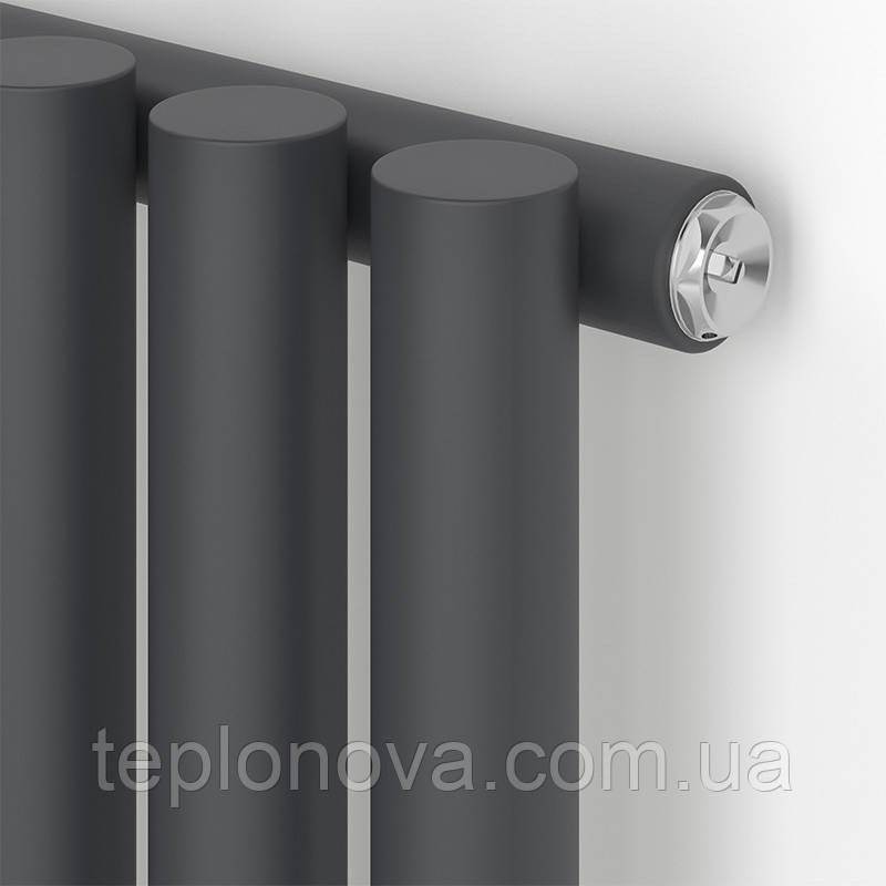 Дизайнерский радиатор 1800/531 (мм) антрацит IDEALE GLORIA (универсальное подключение) 11 9/1800/531 Черновцы - изображение 2