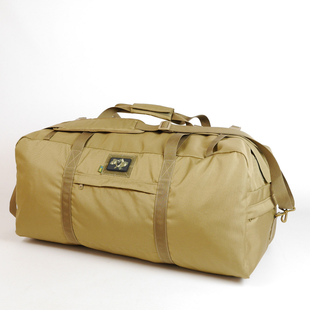 Сумка тактична Kiborg Military bag 130L Coyote. Транспортна сумка військова, армійська сумка на 130 літрів Київ - фото 3