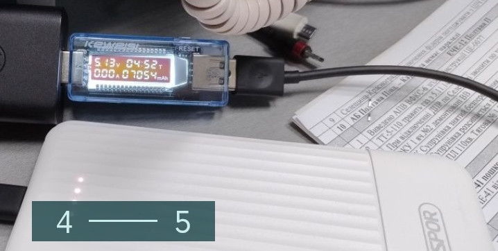 Павербанк Power Bank Aspor 10000mAh. Київ - фото 2