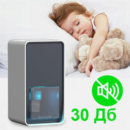 Бесшумный конденсационный осушитель воздуха Doctor-101 LEVANTE на 1,2 л с функцией ночника. Влагопоглотитель Днепр - изображение 6