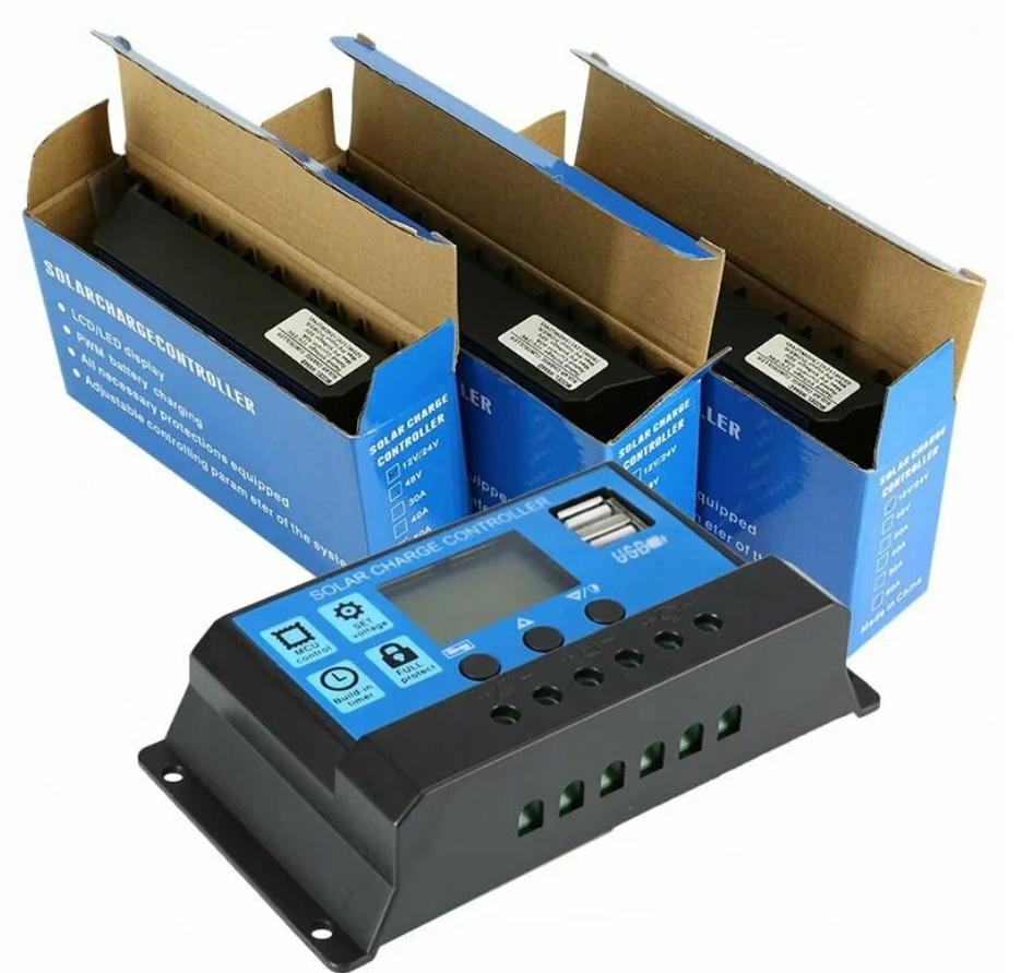 Контроллер солнечной батареи с ЖК дисплеем и USB 5В Киев - изображение 4