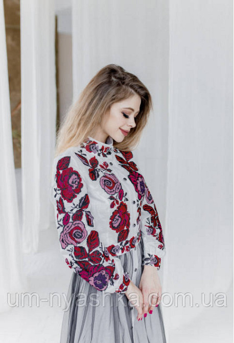 Жіноча вишита сукня, чорна вишиванка жіноча Кривой Рог - изображение 8