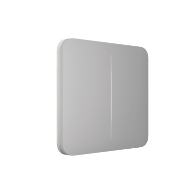 Розумний вимикач Ajax SoloButton 2-gang димний Вінниця - фото 2