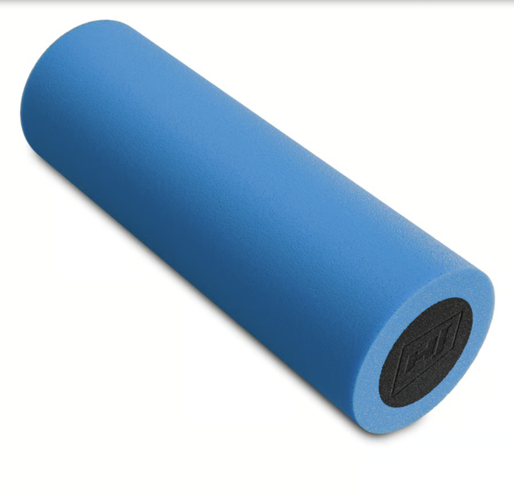 Масажний ролик (валик, роллер) Hop-Sport EPE 45см блакитно-чорний Киев - изображение 3