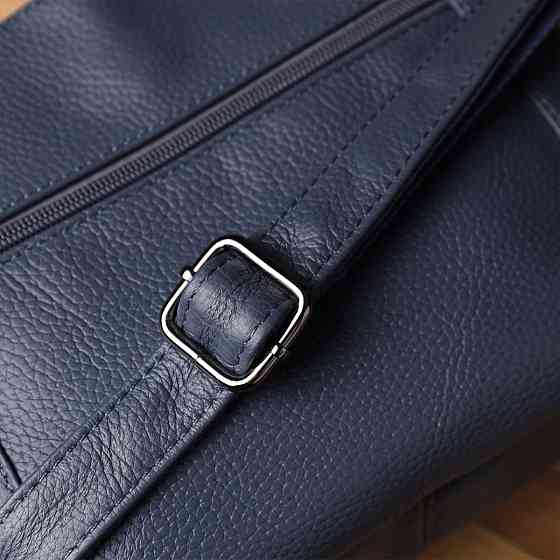 Сумка на плече з натуральної шкіри Vintage 23009 Синій Київ