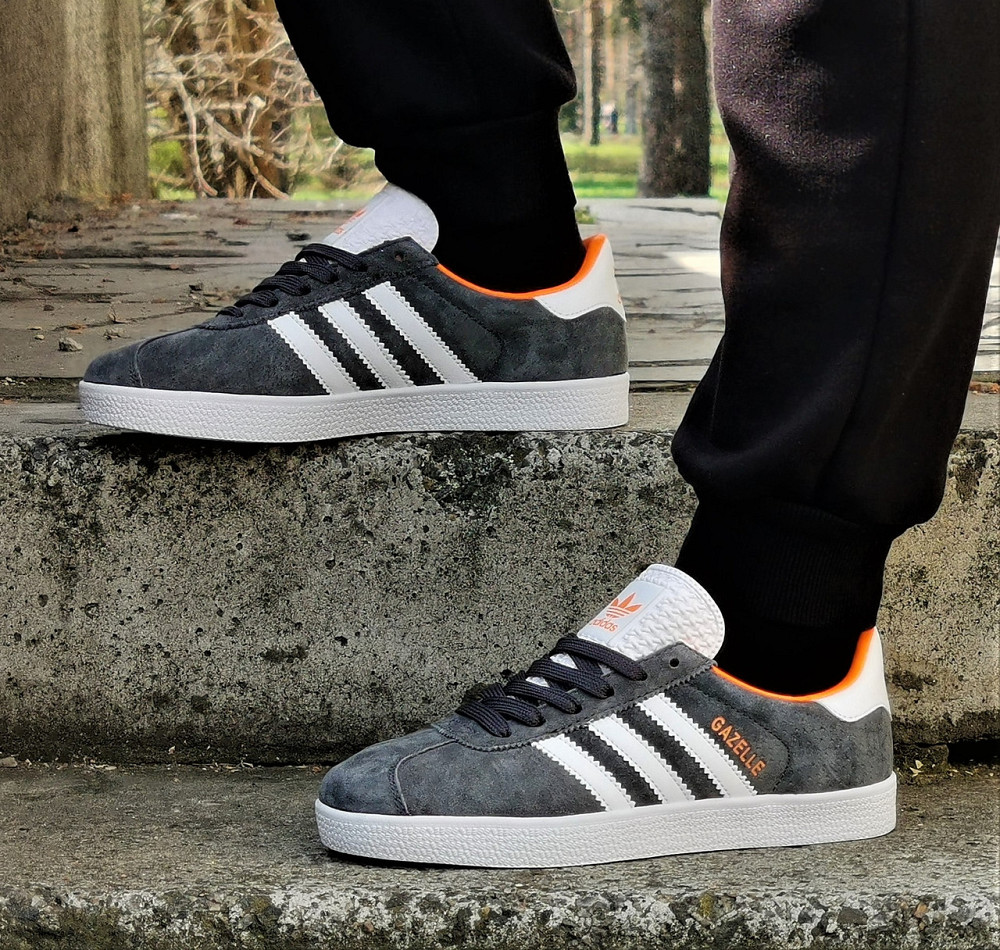 Кроссовки Adidas Gazelle Серые Адидас Женские Газели (размеры: 37) Видео Обзор Днепр - изображение 2