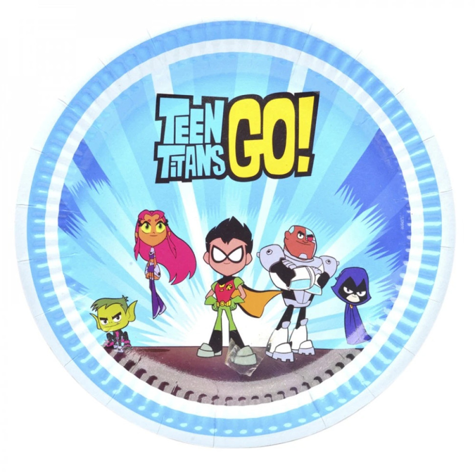 Набор бумажных тарелок 