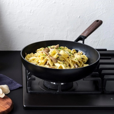 Сковорода GreenPan Eco Smartshape Вок 28 см 3,6 л темне дерево (CC006443-001) Вінниця - фото 3