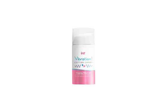 Жидкий вибратор Intt Vibration COTTON CANDY NEW 15 ml Sex Aura Киев