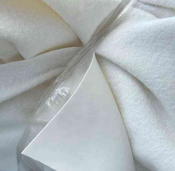 Ткань / опт / кожзам белый - от 3 м. Киев